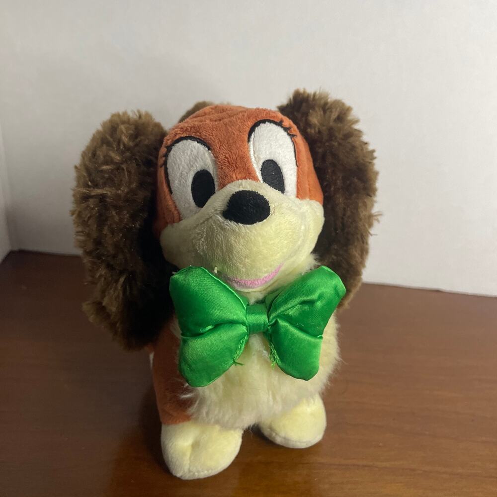 Disney Store Minnie Mouse Clubhouse Fifi Pet Dog Plush Toy Puppy Stuffed Animal